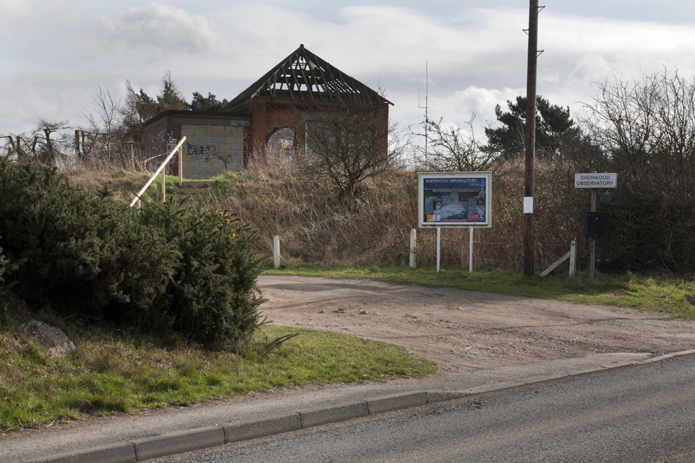 Close View of Approach from A38 Direction